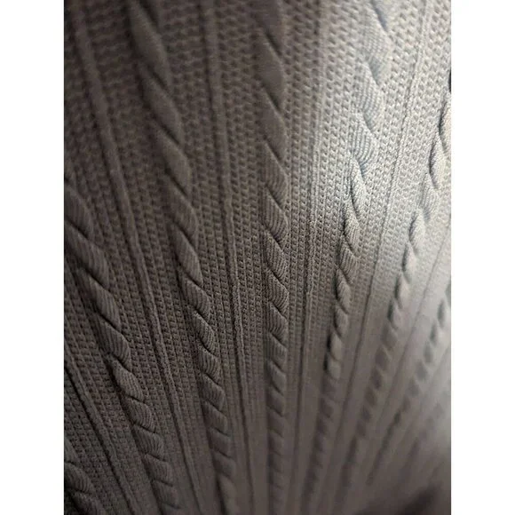 Zeagoo Women's Casual Knit Sweater Dress with Pockets Crew Medium, Blue/Grayish - Picture 8 of 15